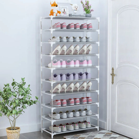 Simple Metal Shoe Rack
