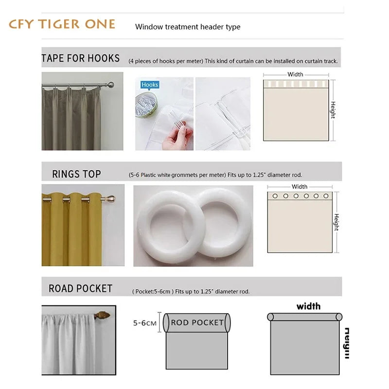Cotton Linen American Vintage Sunflower Oil Painting Window Curtain Thick Blackout Tassel Drapes Curtains for Living Room