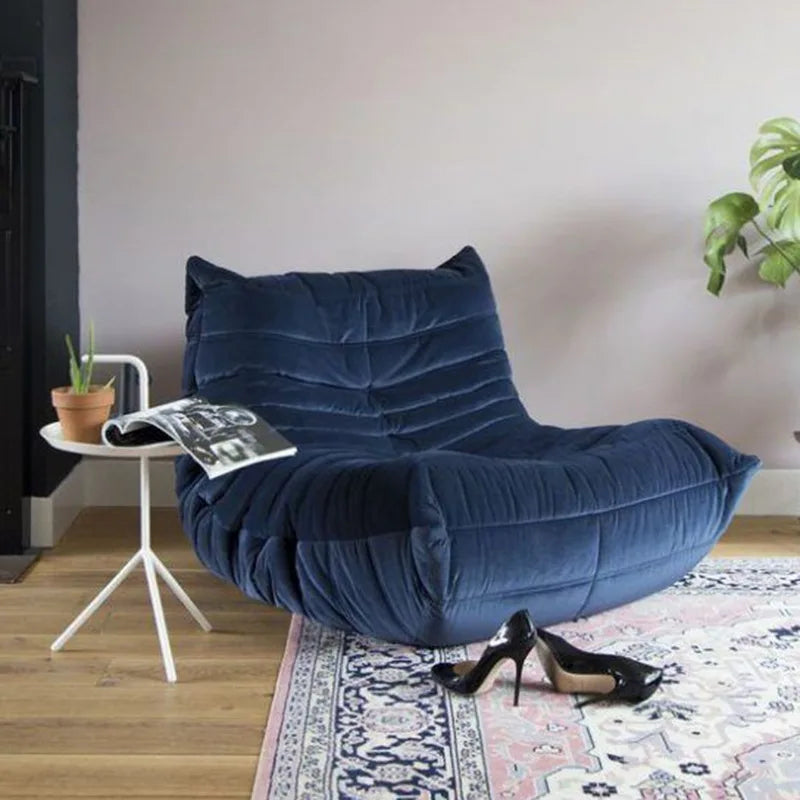 MOMO Nordic Tatami Single Togo Sofa Recliner Celebrity Balcony Caterpillar Sofa Simple Casual Lazy Sofa Creative Furniture