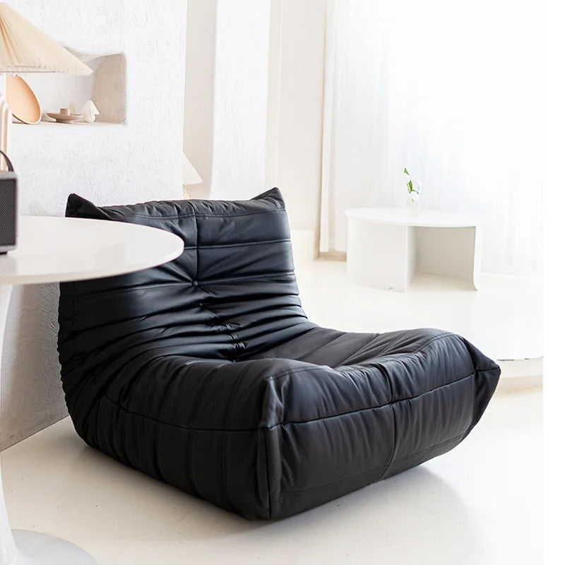 MOMO Nordic Tatami Single Togo Sofa Recliner Celebrity Balcony Caterpillar Sofa Simple Casual Lazy Sofa Creative Furniture