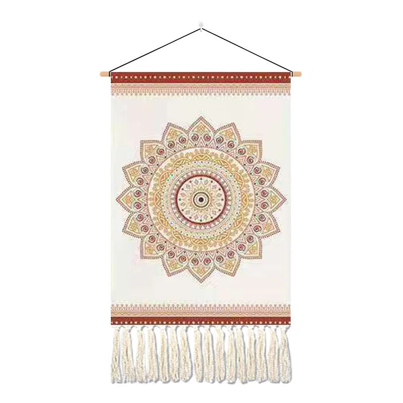Bohemian Wall Tapestry Printed Wall Hanging Wall Art Aesthetic Room Decor Bedroom Decoration Tapestry Wall Hanging