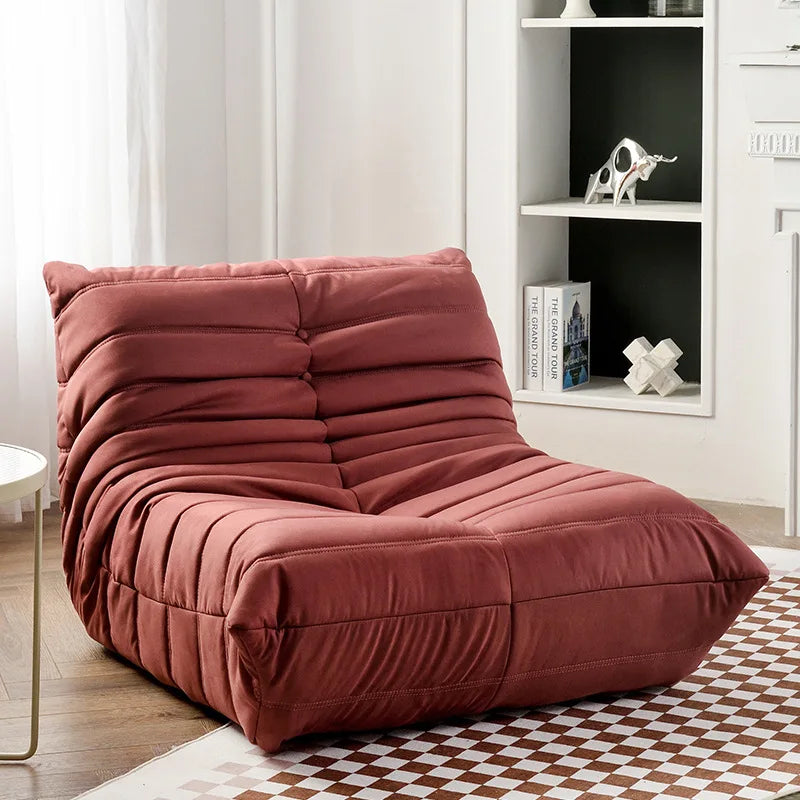 MOMO Nordic Tatami Single Togo Sofa Recliner Celebrity Balcony Caterpillar Sofa Simple Casual Lazy Sofa Creative Furniture