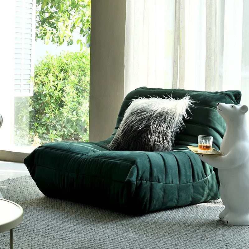 MOMO Nordic Tatami Single Togo Sofa Recliner Celebrity Balcony Caterpillar Sofa Simple Casual Lazy Sofa Creative Furniture
