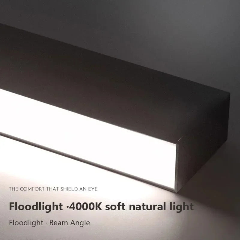 Long LED Strip Ceiling Light Floodlight For Bedroom Dining Living Room Cloakroom Minimalist Led Ceiling Lamp Indoor Decoration
