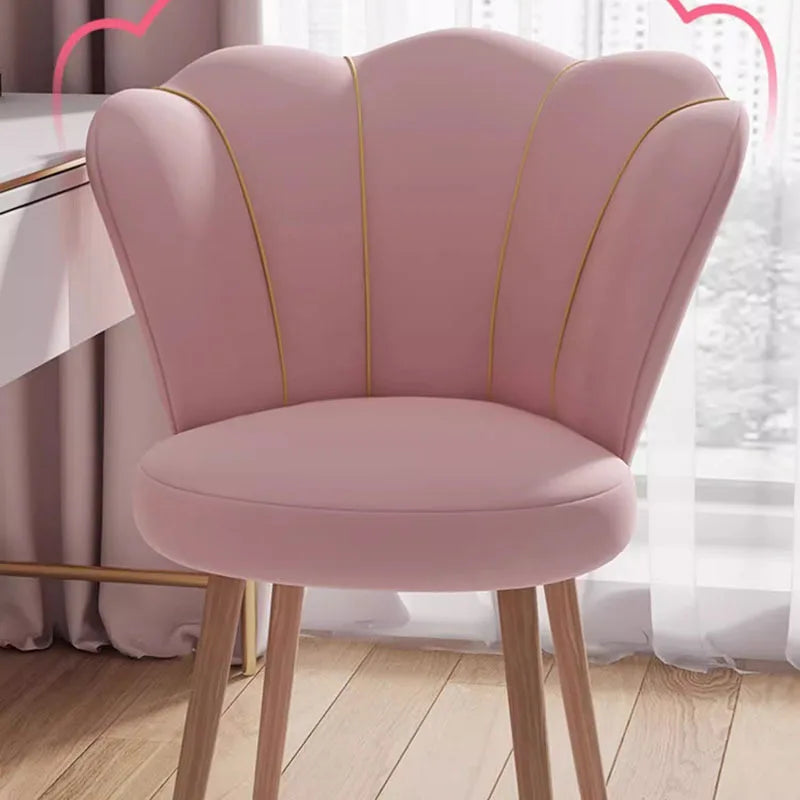 High Back Petal Comfy Makeup Stool