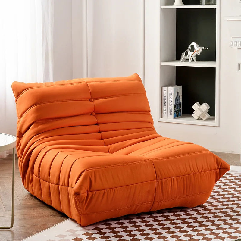 MOMO Nordic Tatami Single Togo Sofa Recliner Celebrity Balcony Caterpillar Sofa Simple Casual Lazy Sofa Creative Furniture