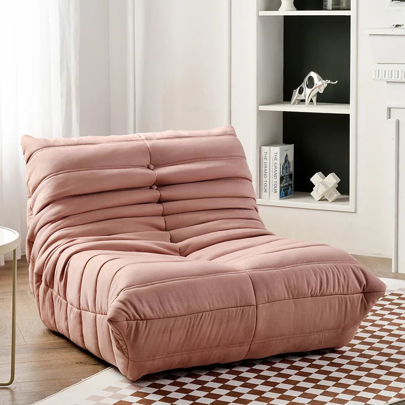 MOMO Nordic Tatami Single Togo Sofa Recliner Celebrity Balcony Caterpillar Sofa Simple Casual Lazy Sofa Creative Furniture