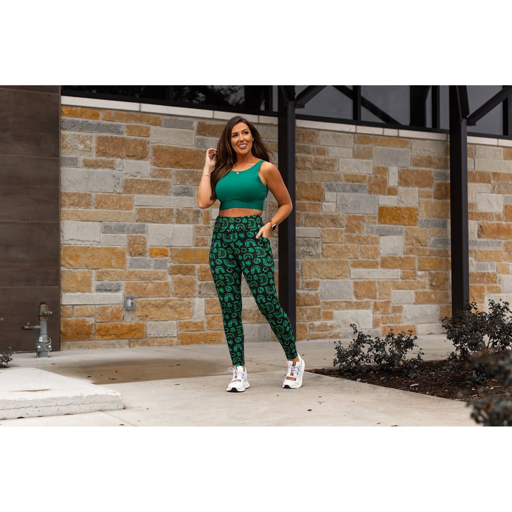 Ready to Ship   | St Patricks Day LUCKY CHARM Leggings