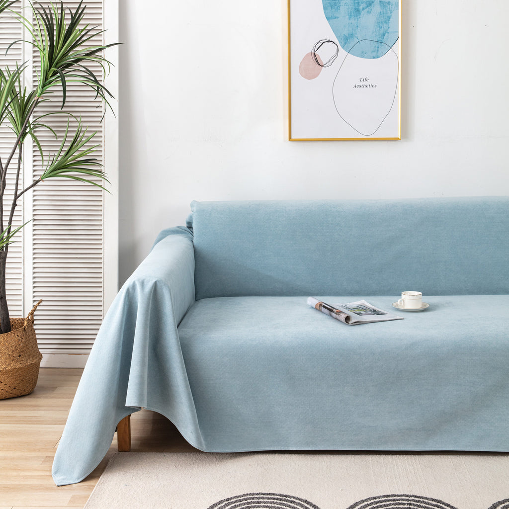 Waterproof Scratch-Resistant Furniture Covers for Pets, Non-Slip Couch Cover Throw