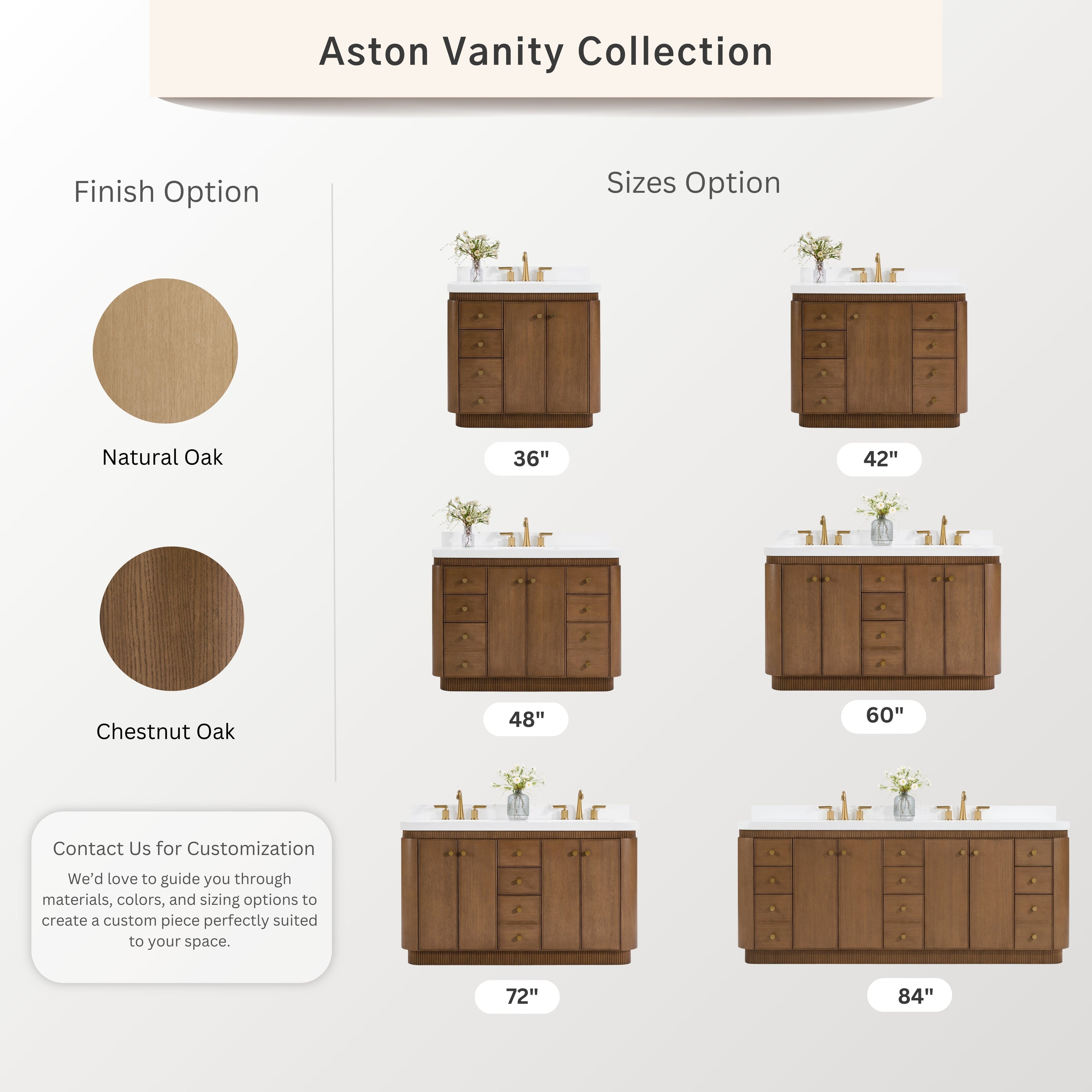Aston 42" Bath Vanity Set
