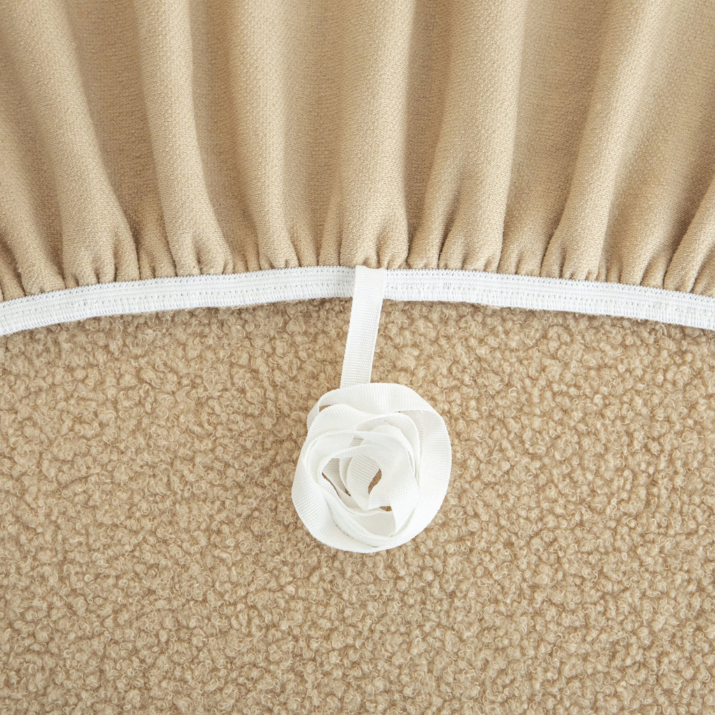 Stretch Plush Fitted Couch Slipcover Furniture Protector for 1/2/3/4/5 Cushion Couch
