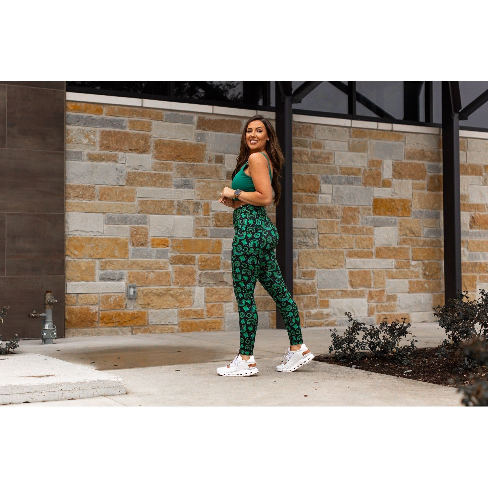 Ready to Ship   | St Patricks Day LUCKY CHARM Leggings