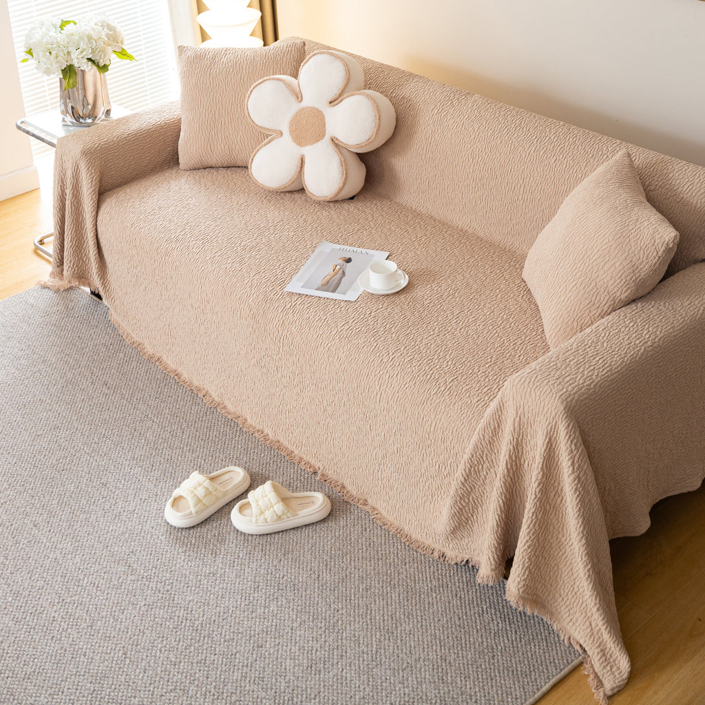 Sofa Throw Covers L-Shape Sectional Couch Cover for Dogs Cats Furniture Protector