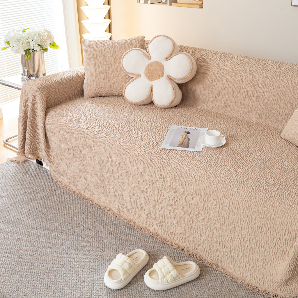 Sofa Throw Covers L-Shape Sectional Couch Cover for Dogs Cats Furniture Protector