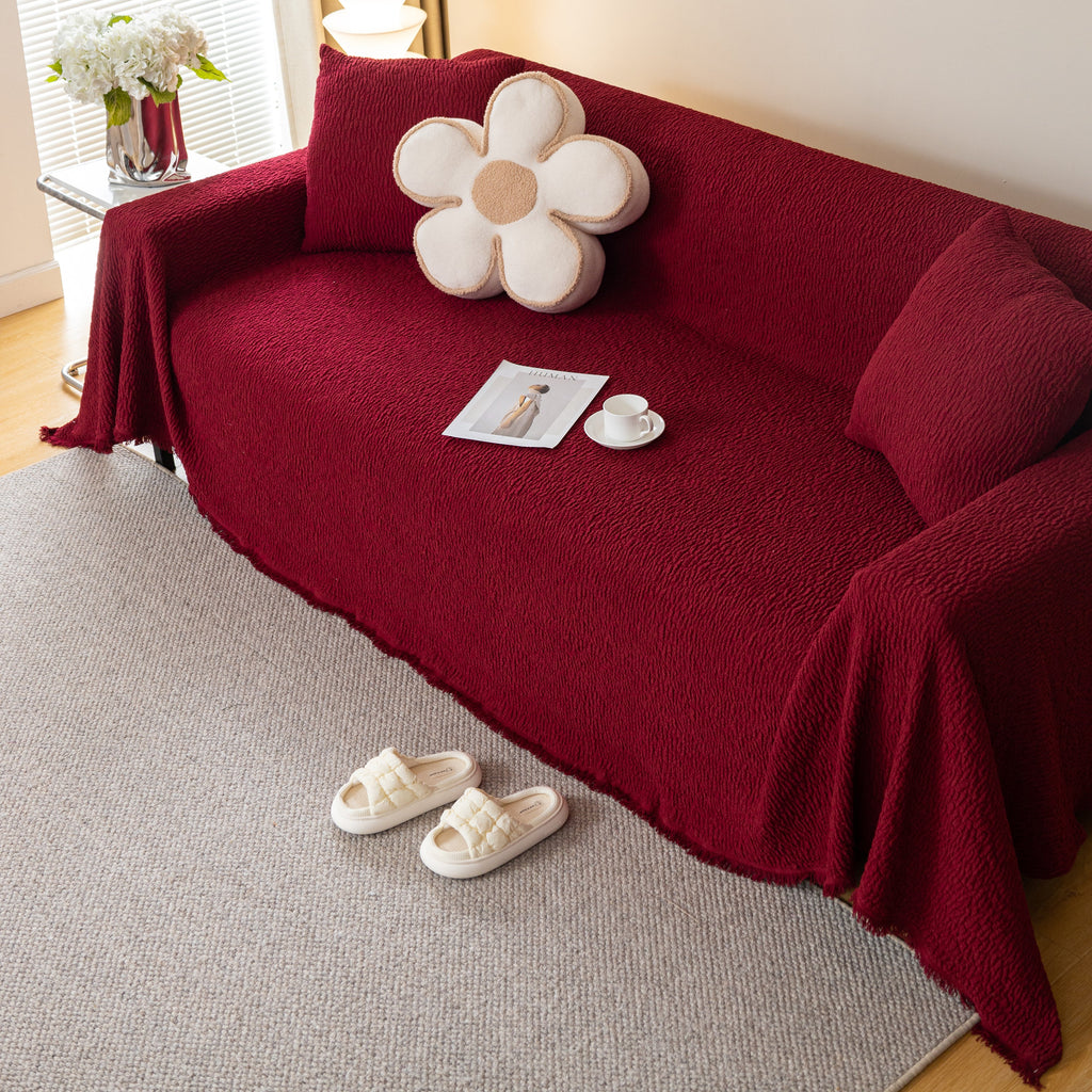 Sofa Throw Covers L-Shape Sectional Couch Cover for Dogs Cats Furniture Protector