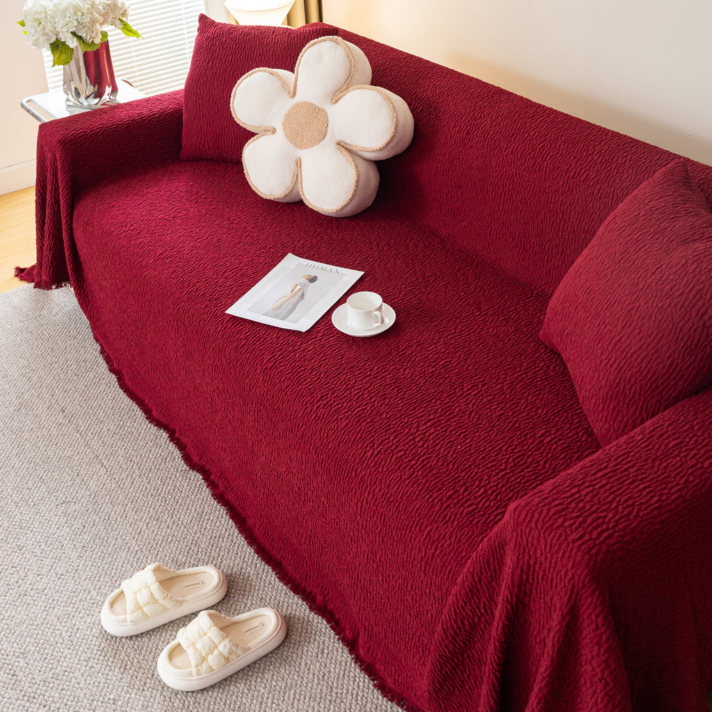 Sofa Throw Covers L-Shape Sectional Couch Cover for Dogs Cats Furniture Protector