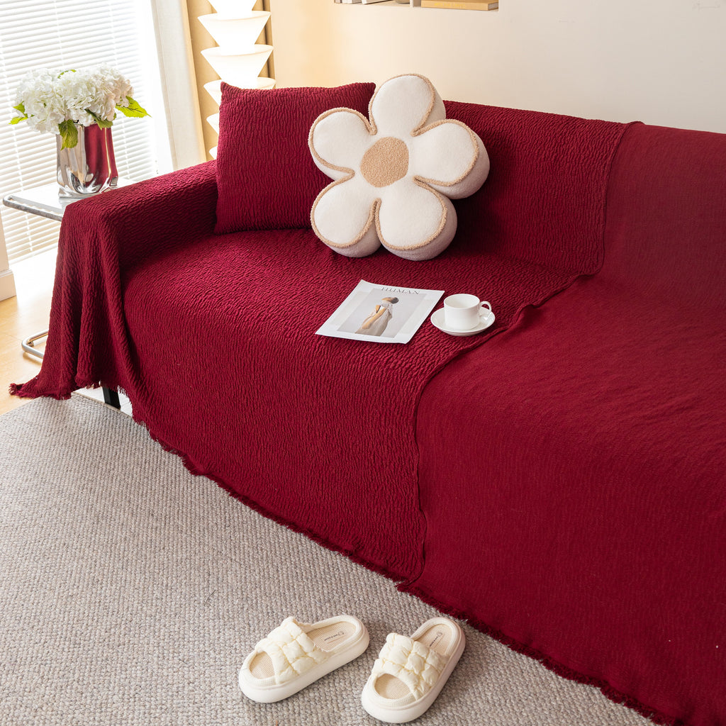 Sofa Throw Covers L-Shape Sectional Couch Cover for Dogs Cats Furniture Protector