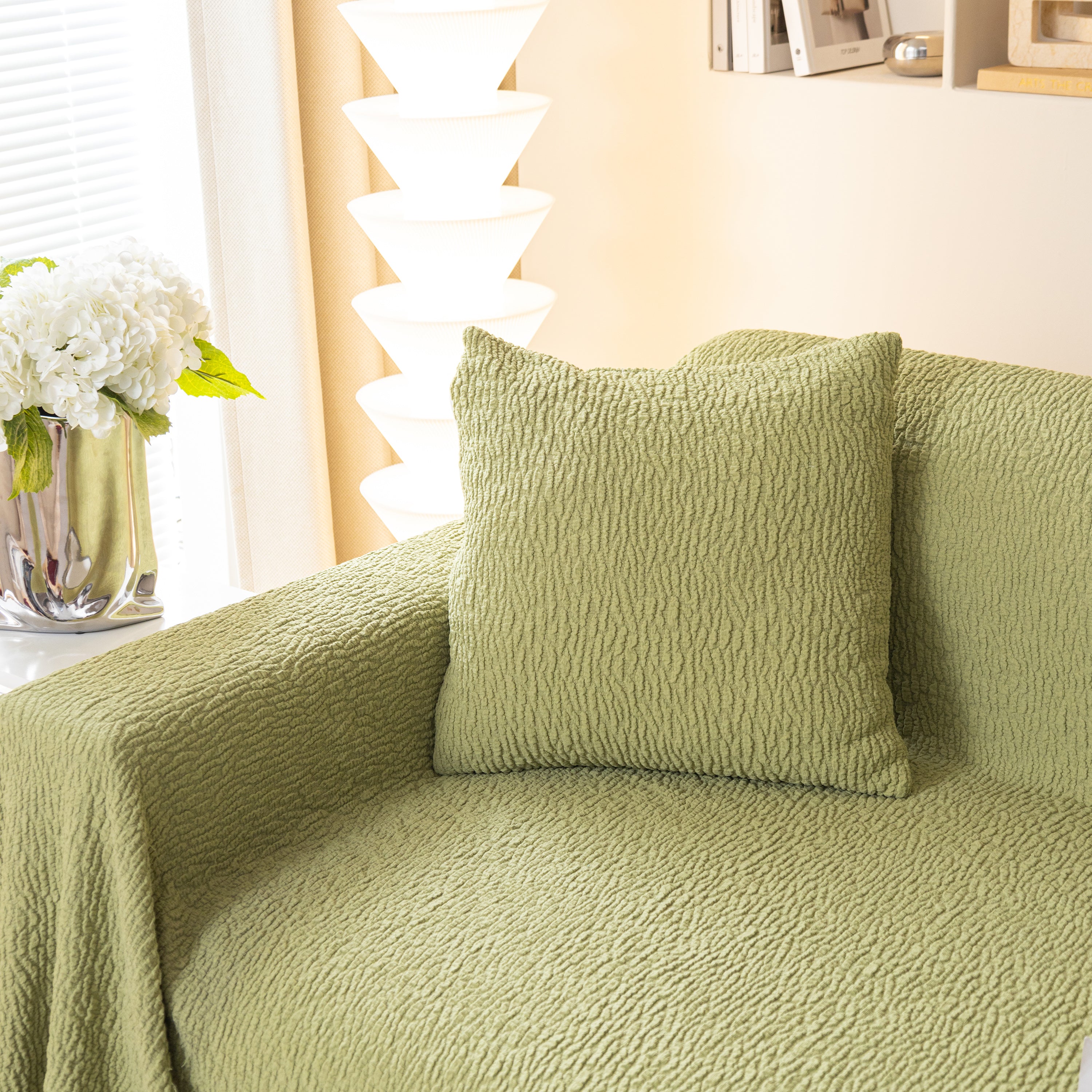 Sofa Throw Covers L-Shape Sectional Couch Cover for Dogs Cats Furniture Protector