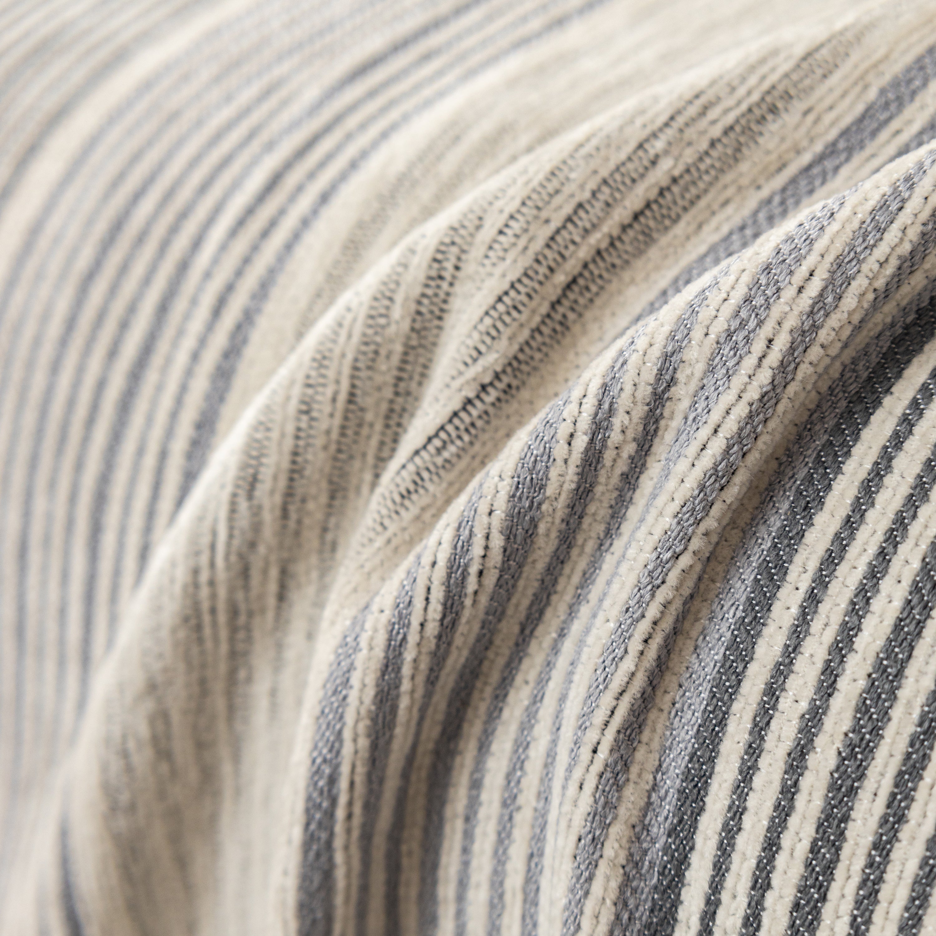 Geometric Chenille Sofa Throw Cover, Breathable Couch Protector with Tassel Fringe