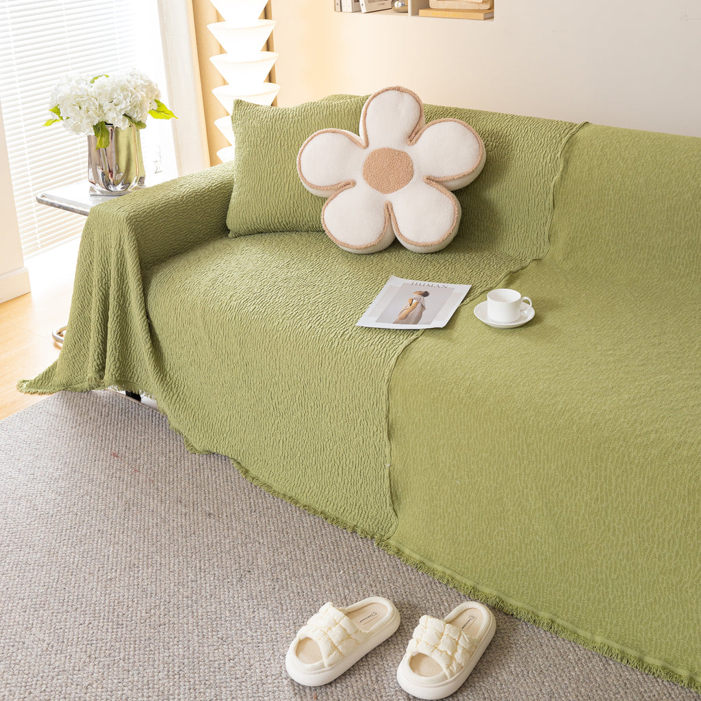 Sofa Throw Covers L-Shape Sectional Couch Cover for Dogs Cats Furniture Protector