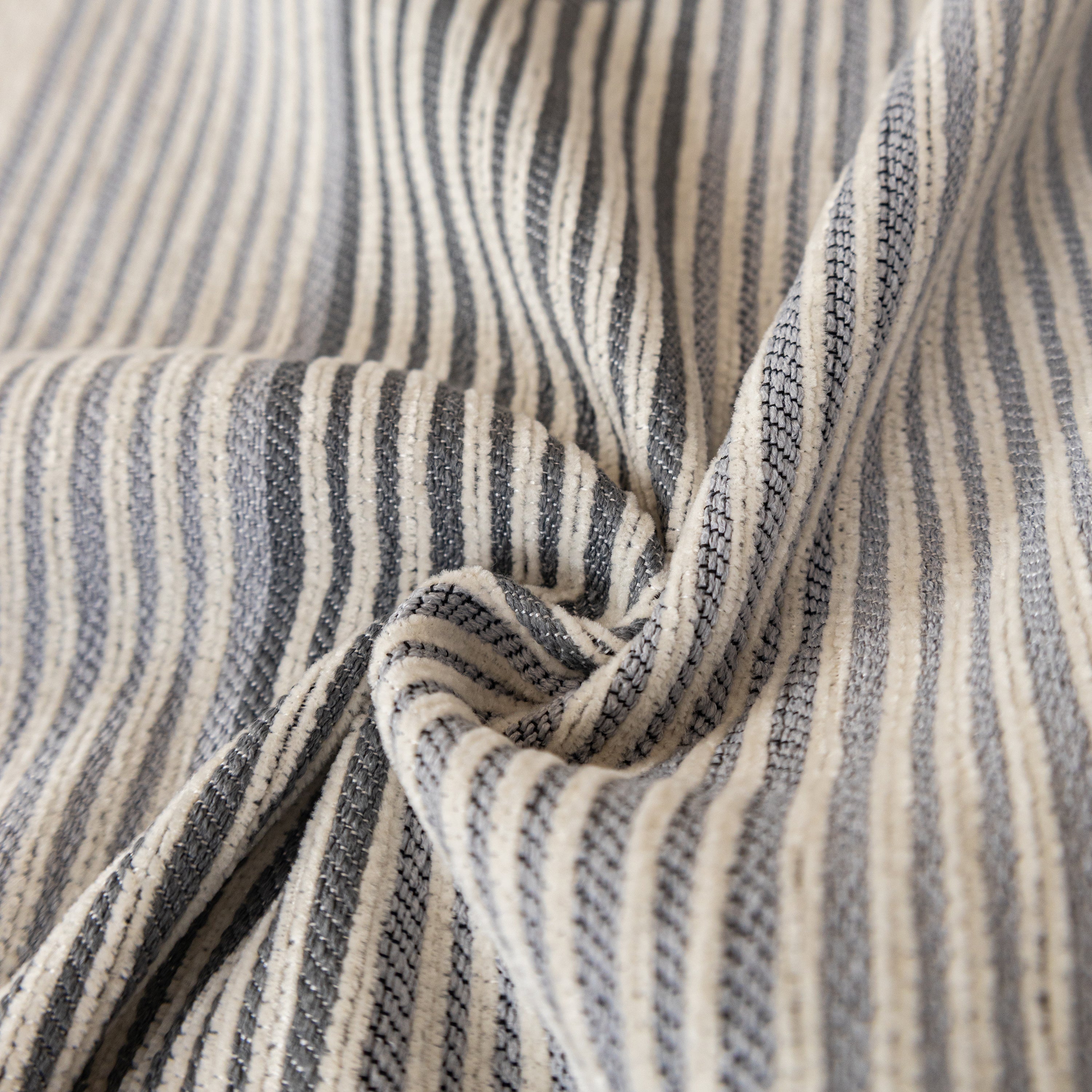 Geometric Chenille Sofa Throw Cover, Breathable Couch Protector with Tassel Fringe