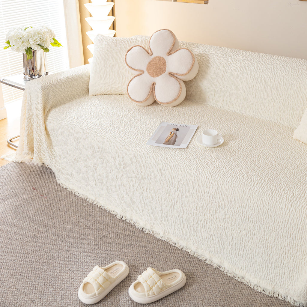 Sofa Throw Covers L-Shape Sectional Couch Cover for Dogs Cats Furniture Protector