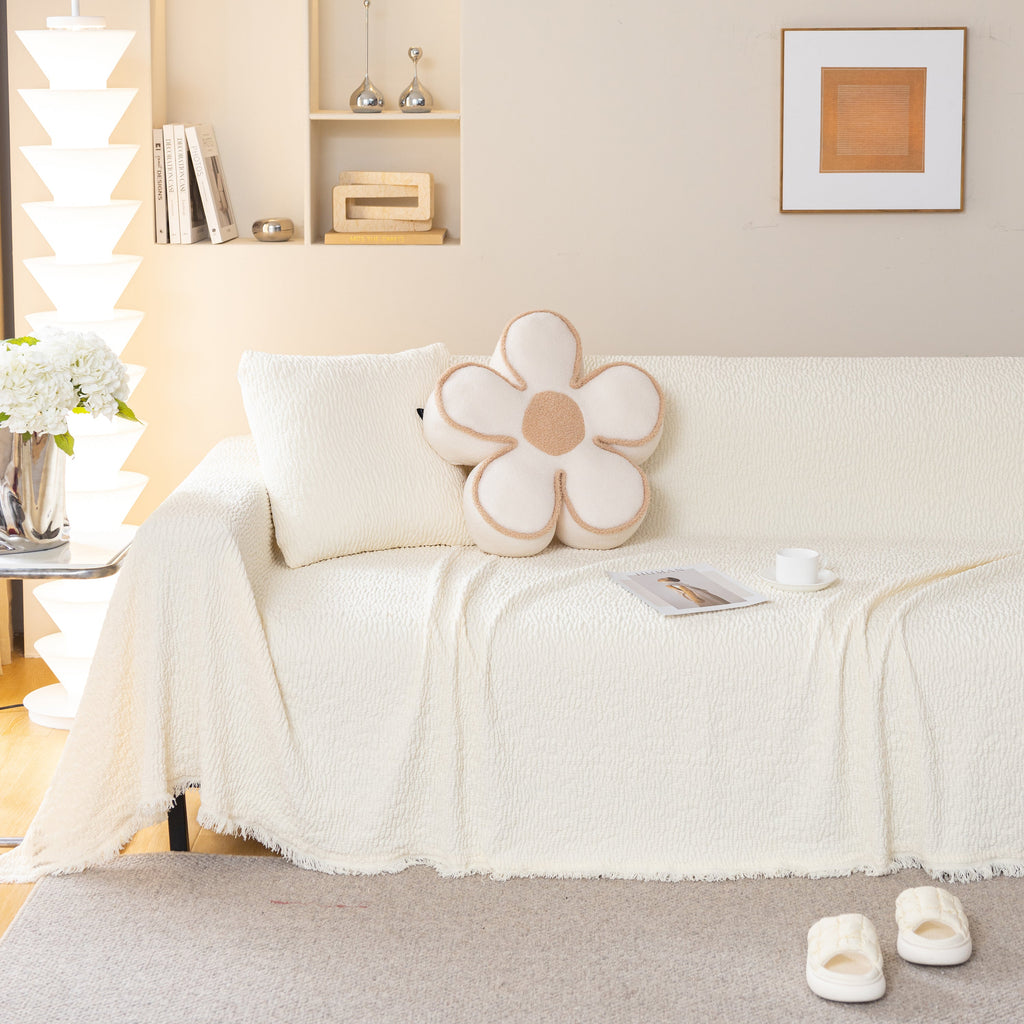 Sofa Throw Covers L-Shape Sectional Couch Cover for Dogs Cats Furniture Protector