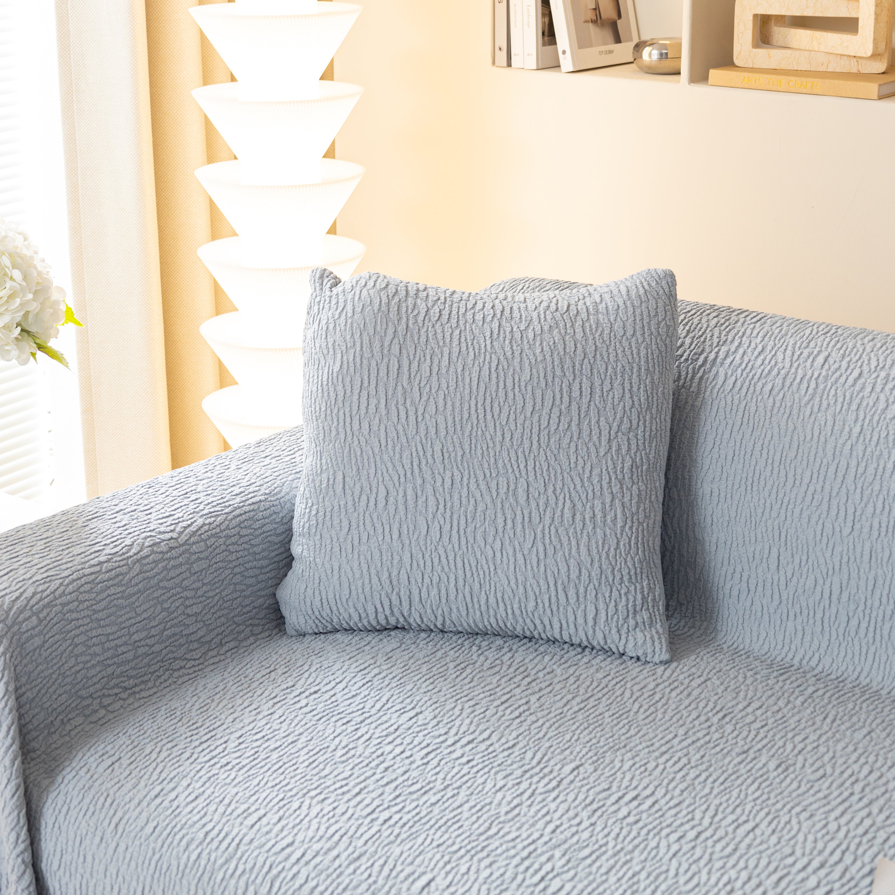 Sofa Throw Covers L-Shape Sectional Couch Cover for Dogs Cats Furniture Protector