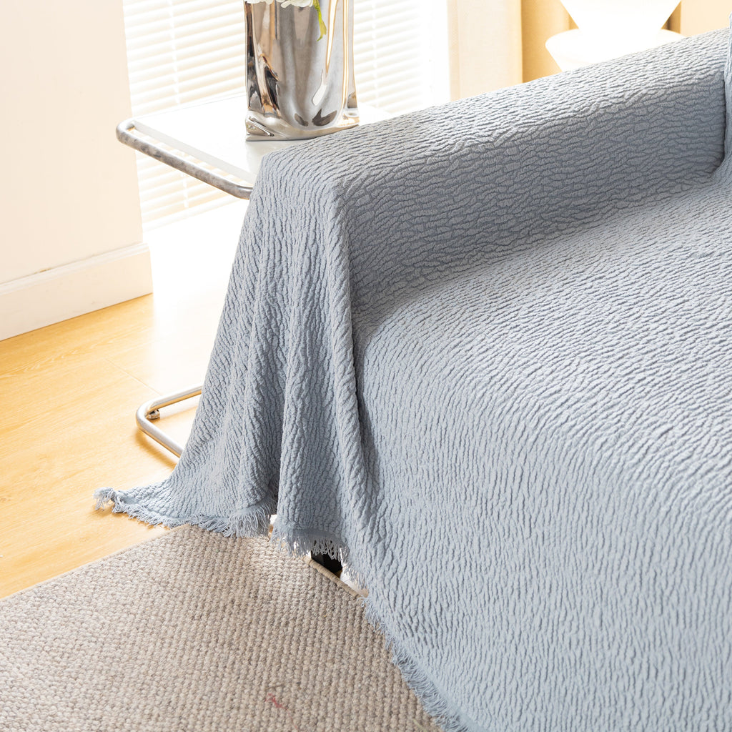 Sofa Throw Covers L-Shape Sectional Couch Cover for Dogs Cats Furniture Protector