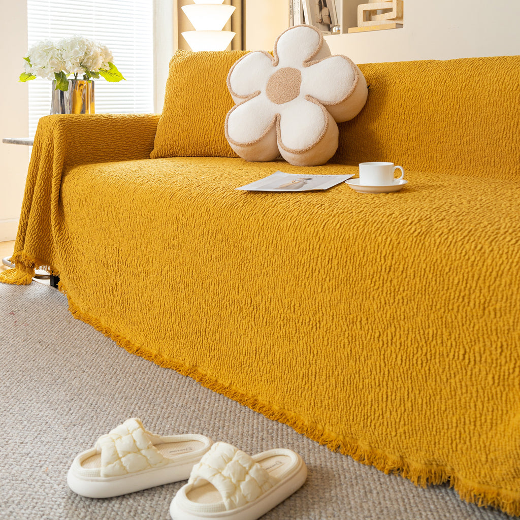 Sofa Throw Covers L-Shape Sectional Couch Cover for Dogs Cats Furniture Protector