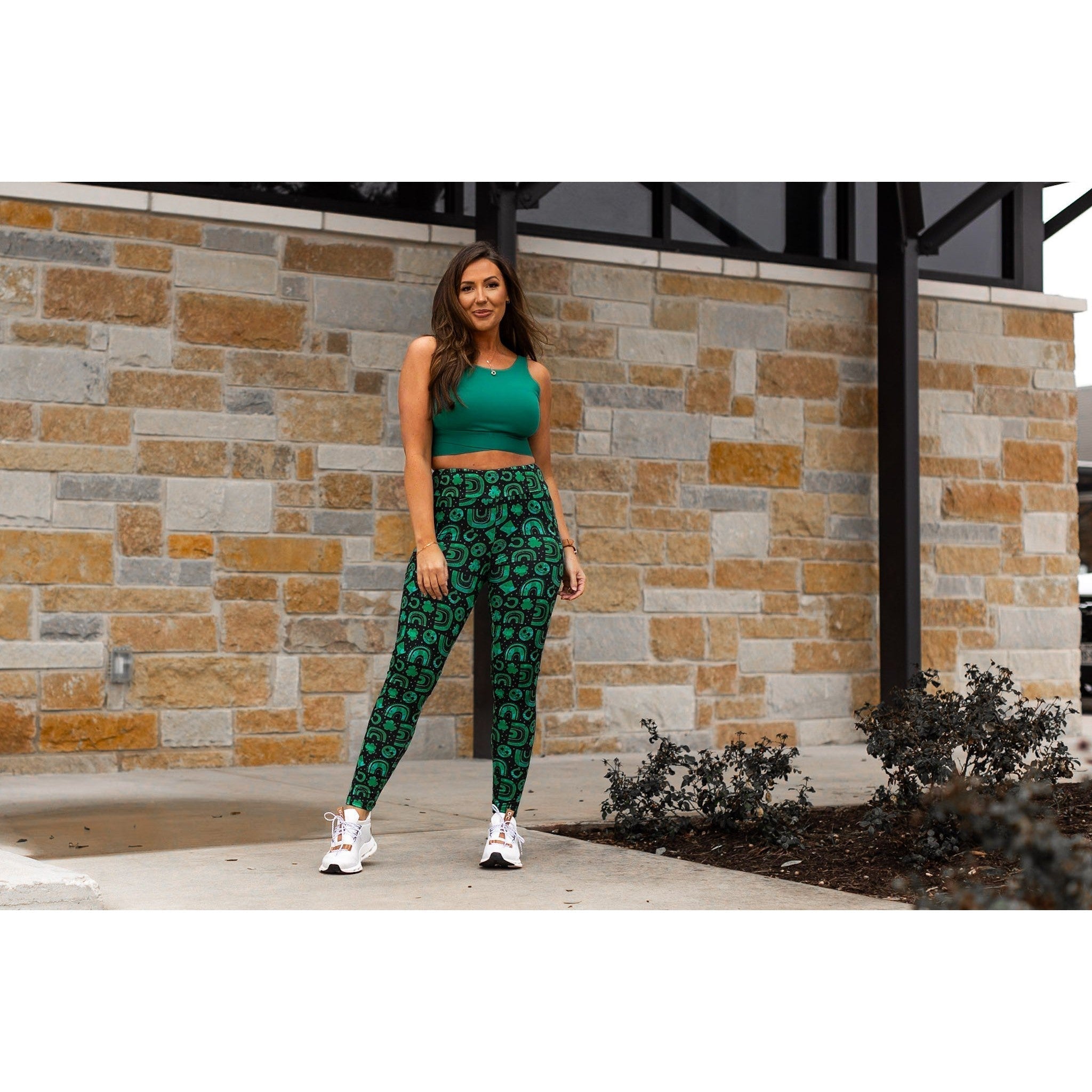 Ready to Ship   | St Patricks Day LUCKY CHARM Leggings