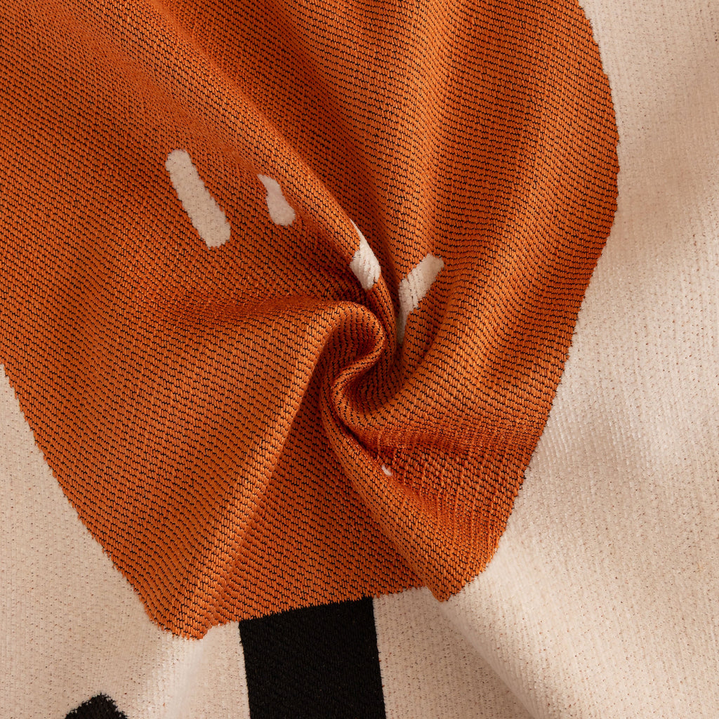 Retro Floral Sofa Cover with Sheer Ruffle Skirt, Decorative Sofa Protector Cover