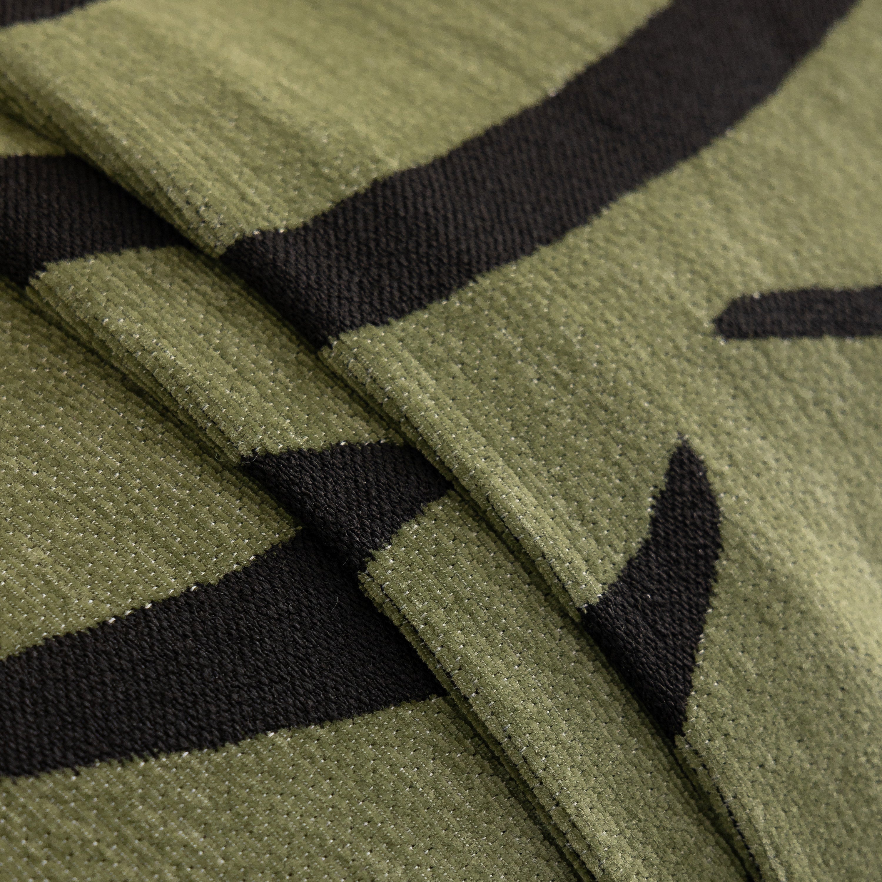 Zebra Striped Chenille Throw Sofa Cover Full-Cover Decorative Furniture Slipcover