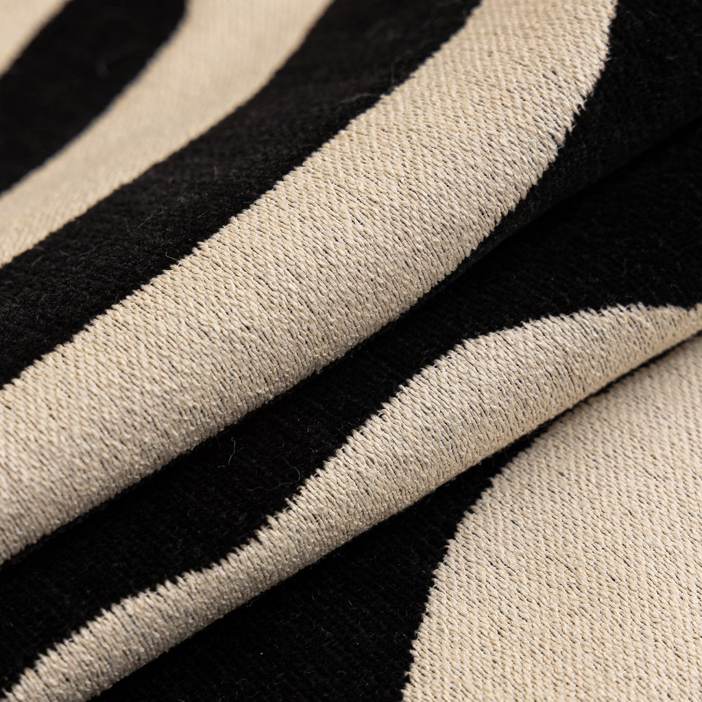 Zebra Striped Chenille Throw Sofa Cover Full-Cover Decorative Furniture Slipcover