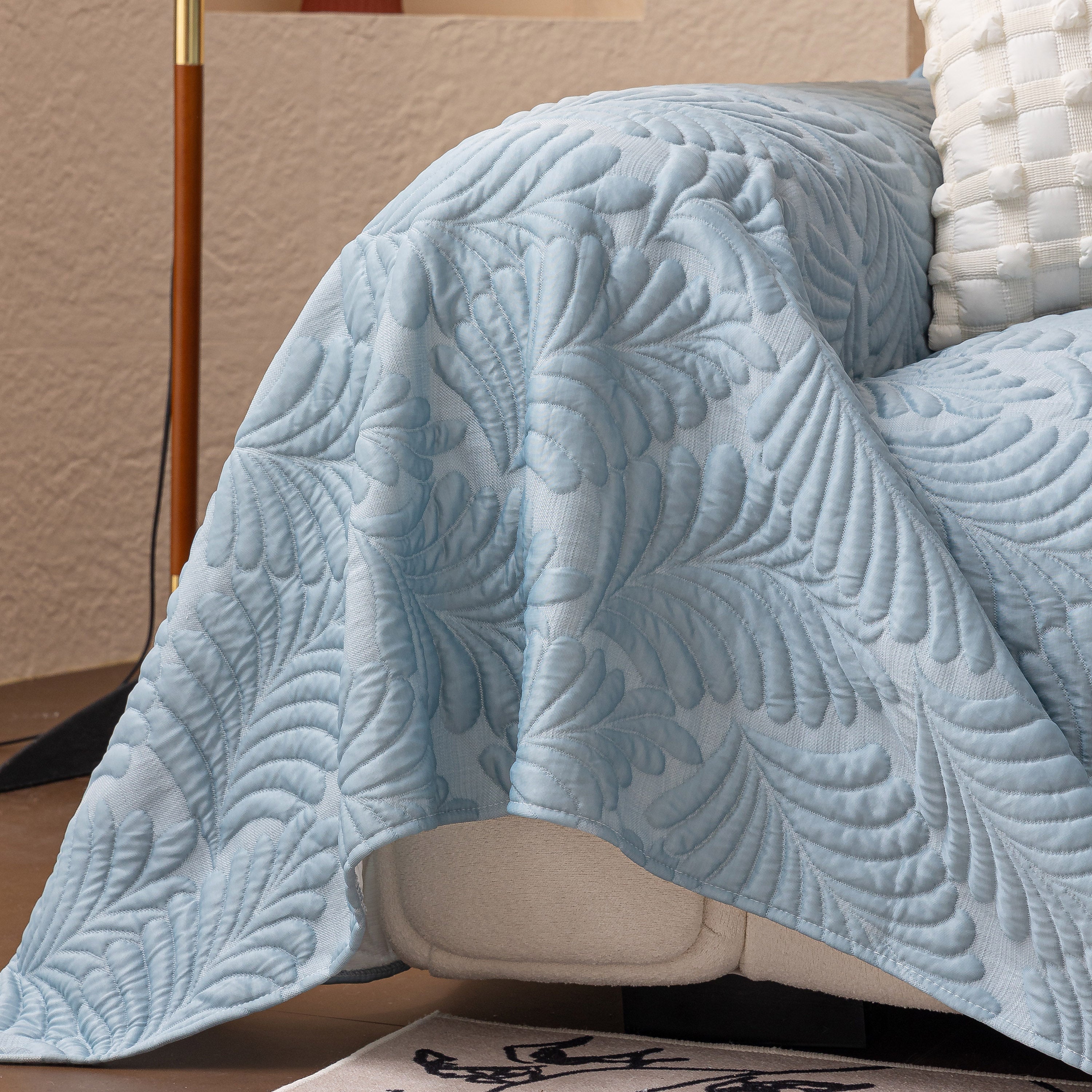 Cooling Quilted Non-Slip Furniture Protector for Pets & Kids, Washable Sofa Slipcover