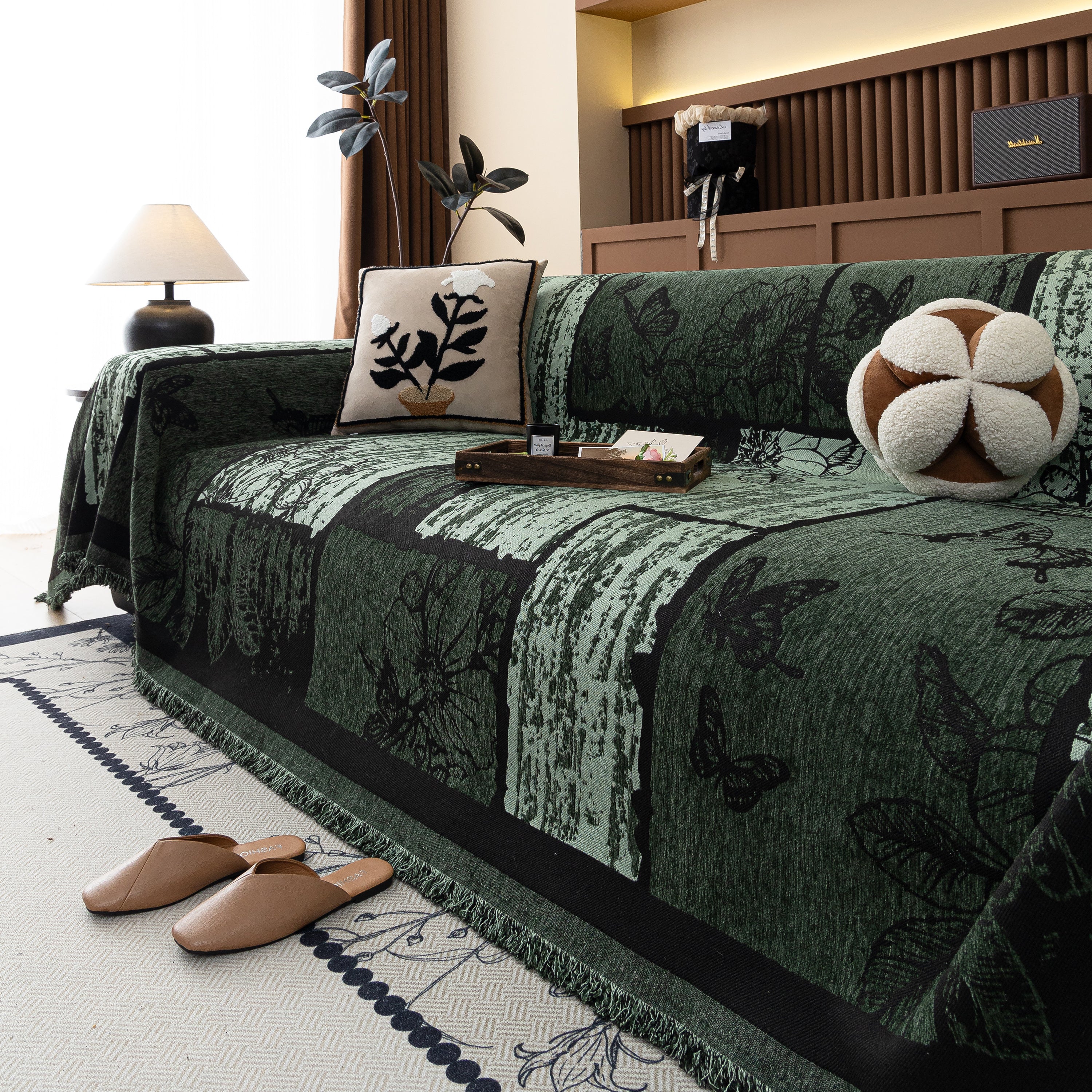 Fashion Couch Cover Blanket Bohemian Sectional Sofa Protector Furniture Covers for Sofas