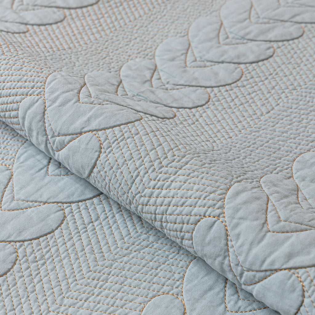 3D Quilted Thick Cotton Sofa Cover Non-Slip Couch Throw for Fabric & Leather Sofas