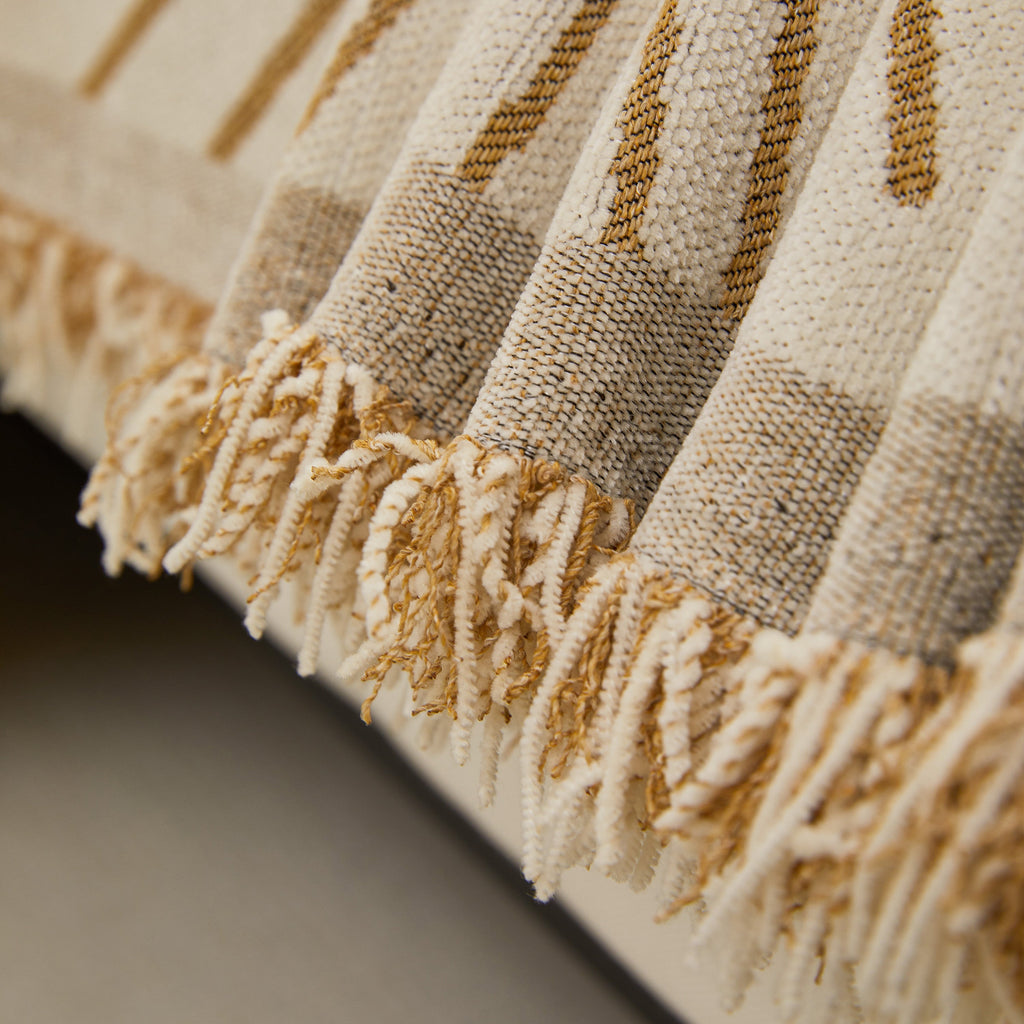 Geometric Radial Striped L-Shape Sofa Cover: Thick, Reversible Furniture Blanket for Kids and Pets