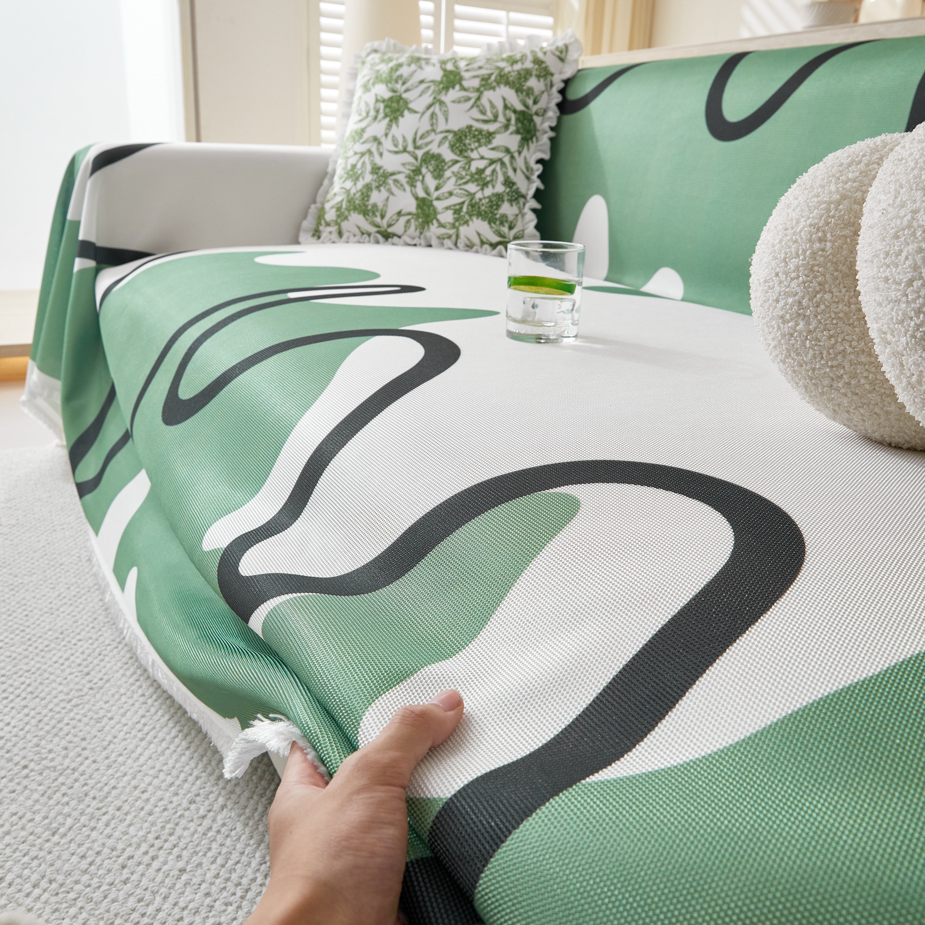 Lightweight Washed Soft Breathable Throw Blanket Perfect for Summer, Great Blanket Layer for Couch