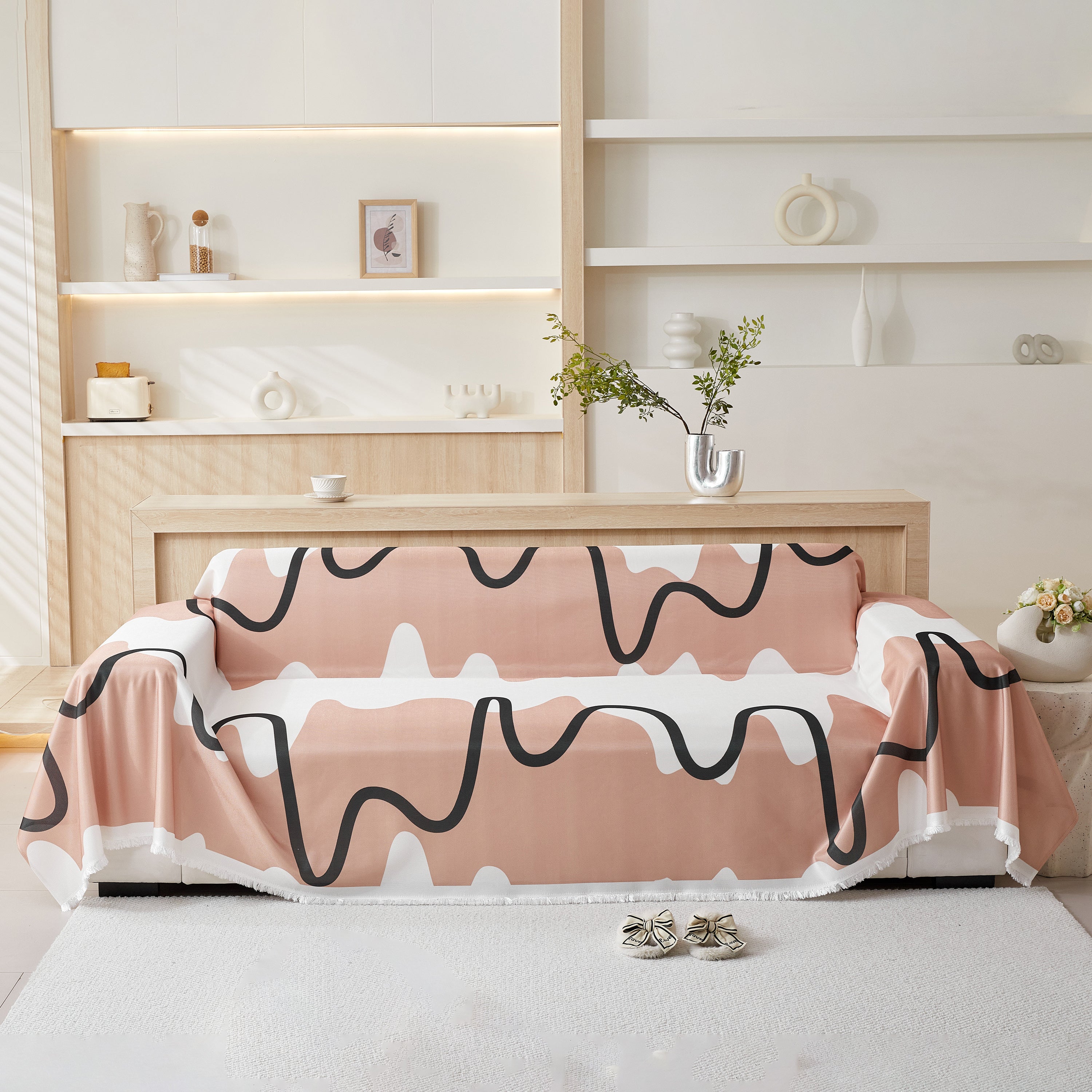 Lightweight Washed Soft Breathable Throw Blanket Perfect for Summer, Great Blanket Layer for Couch