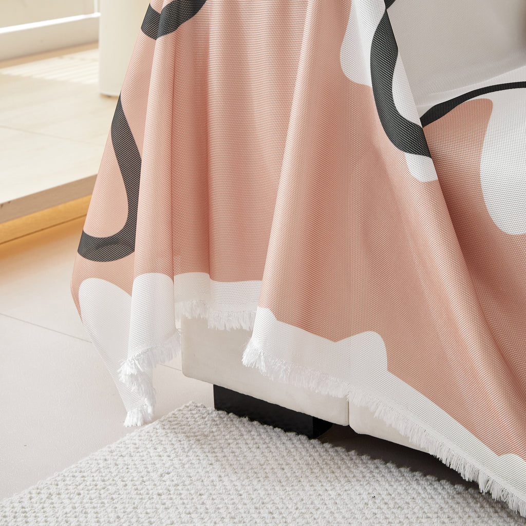 Lightweight Washed Soft Breathable Throw Blanket Perfect for Summer, Great Blanket Layer for Couch