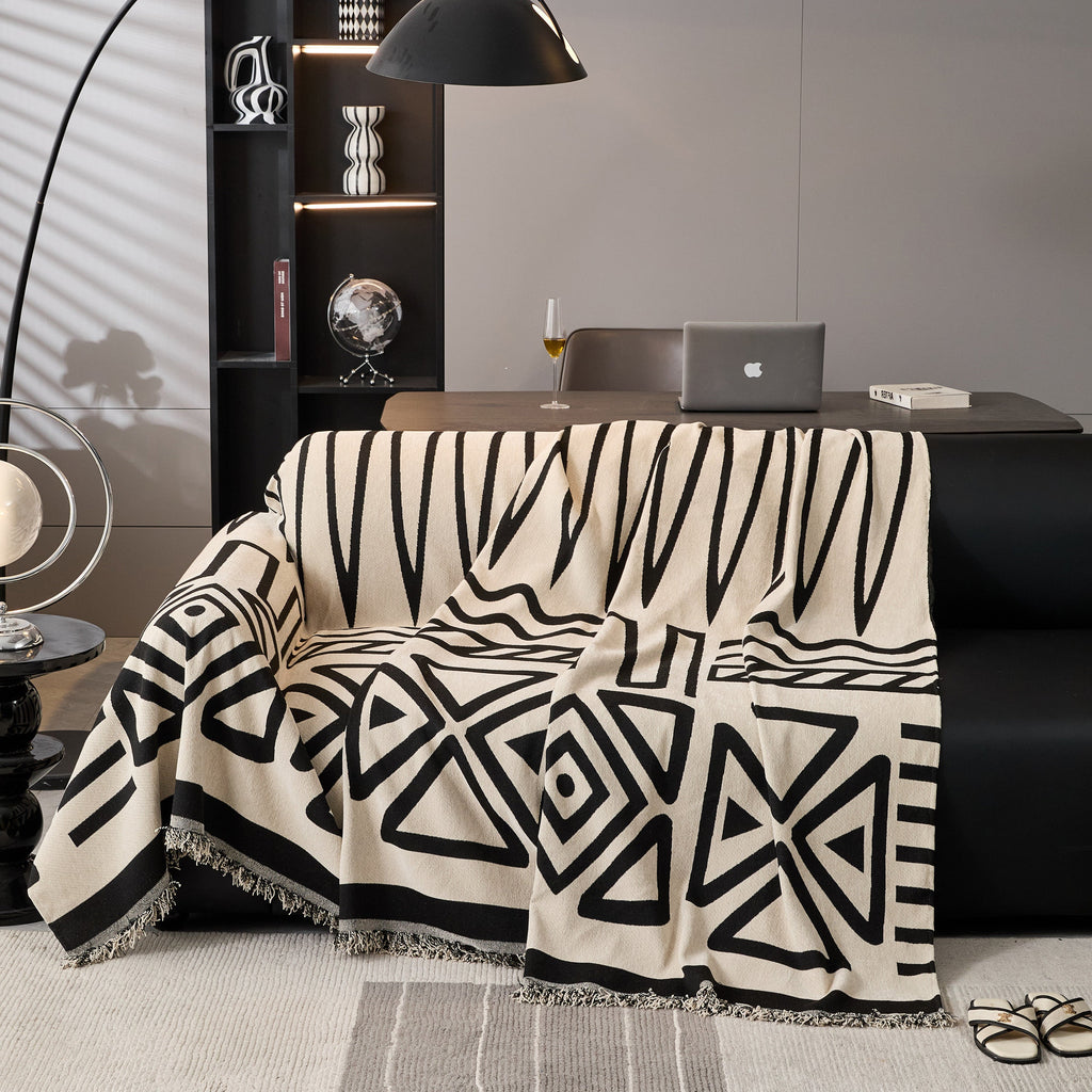 Boho Chenille Sofa Throw Covers Sectional Sofa Couch Cover Sofa Protector Covers