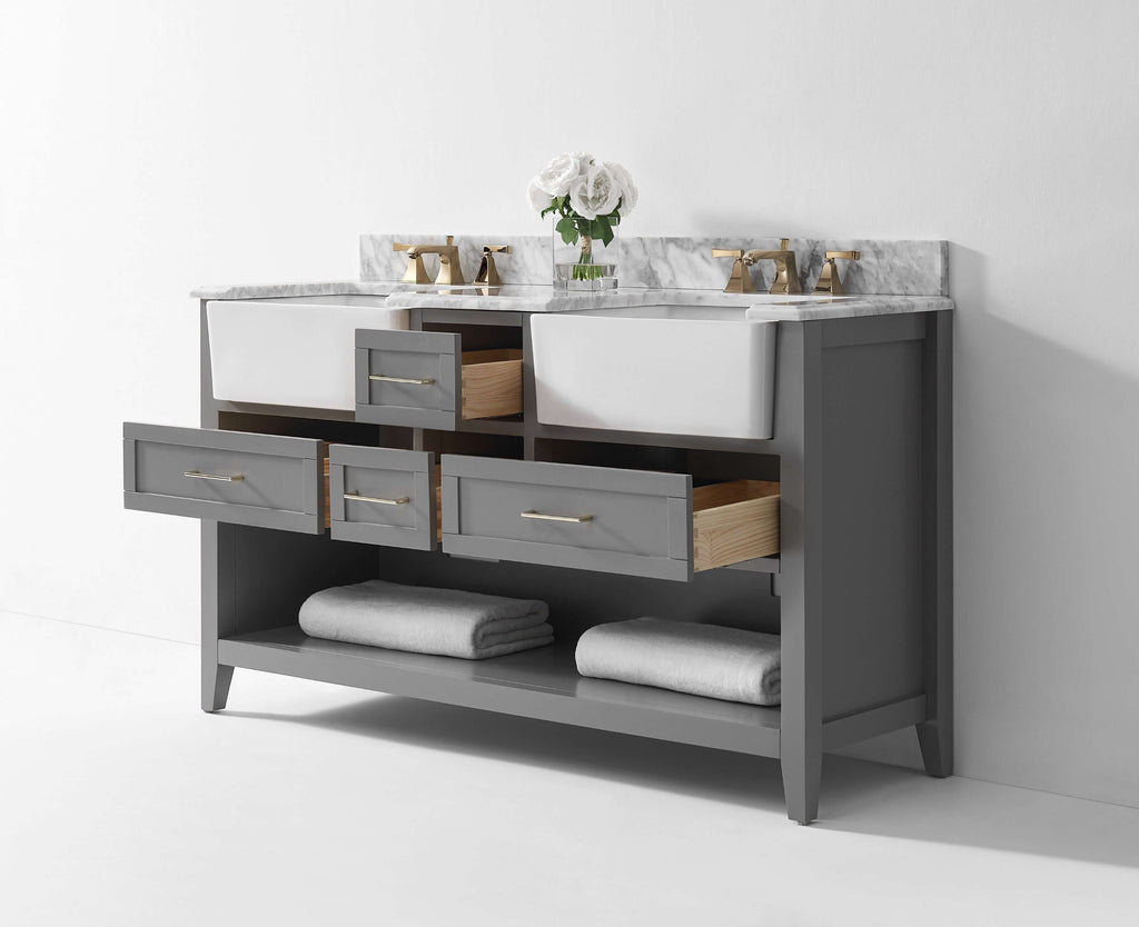 Hayley 60" Bath Vanity Set