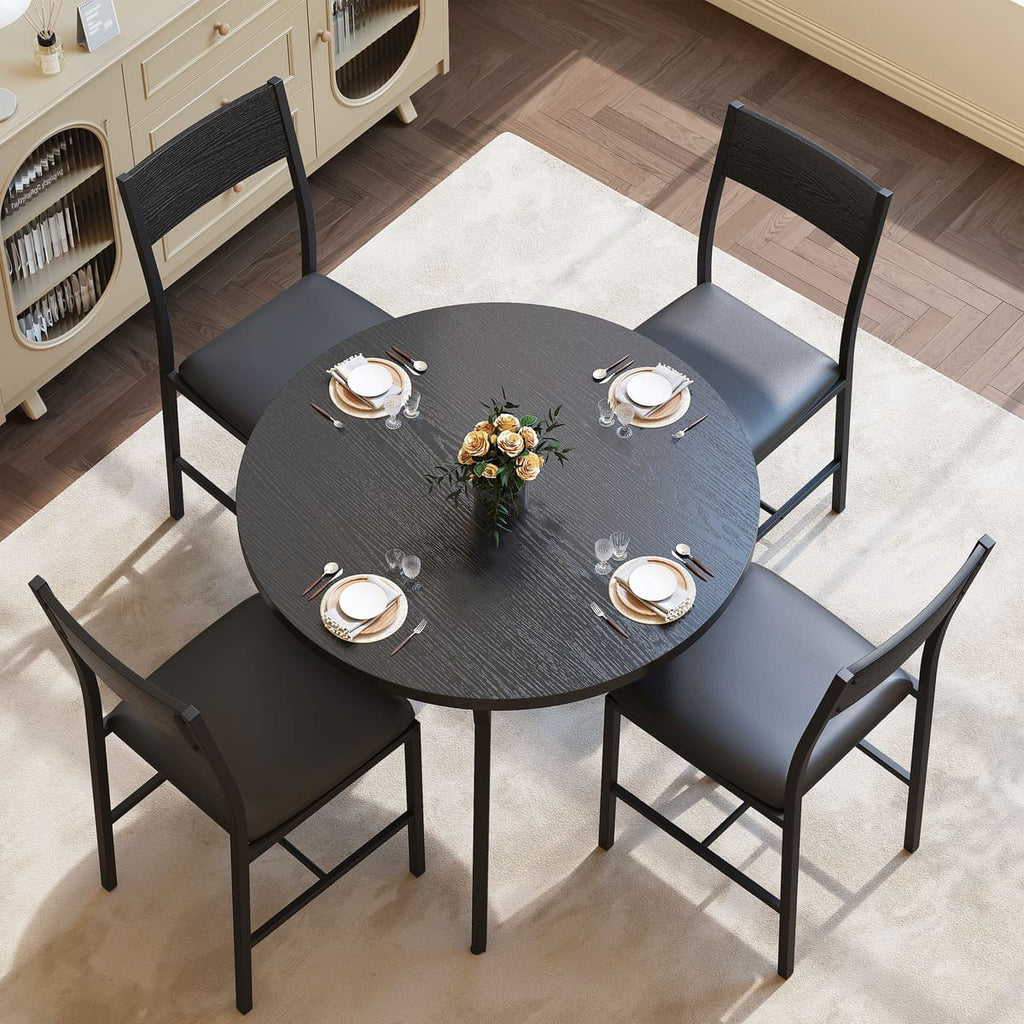 Indoor Round Dining Set, 5-Piece