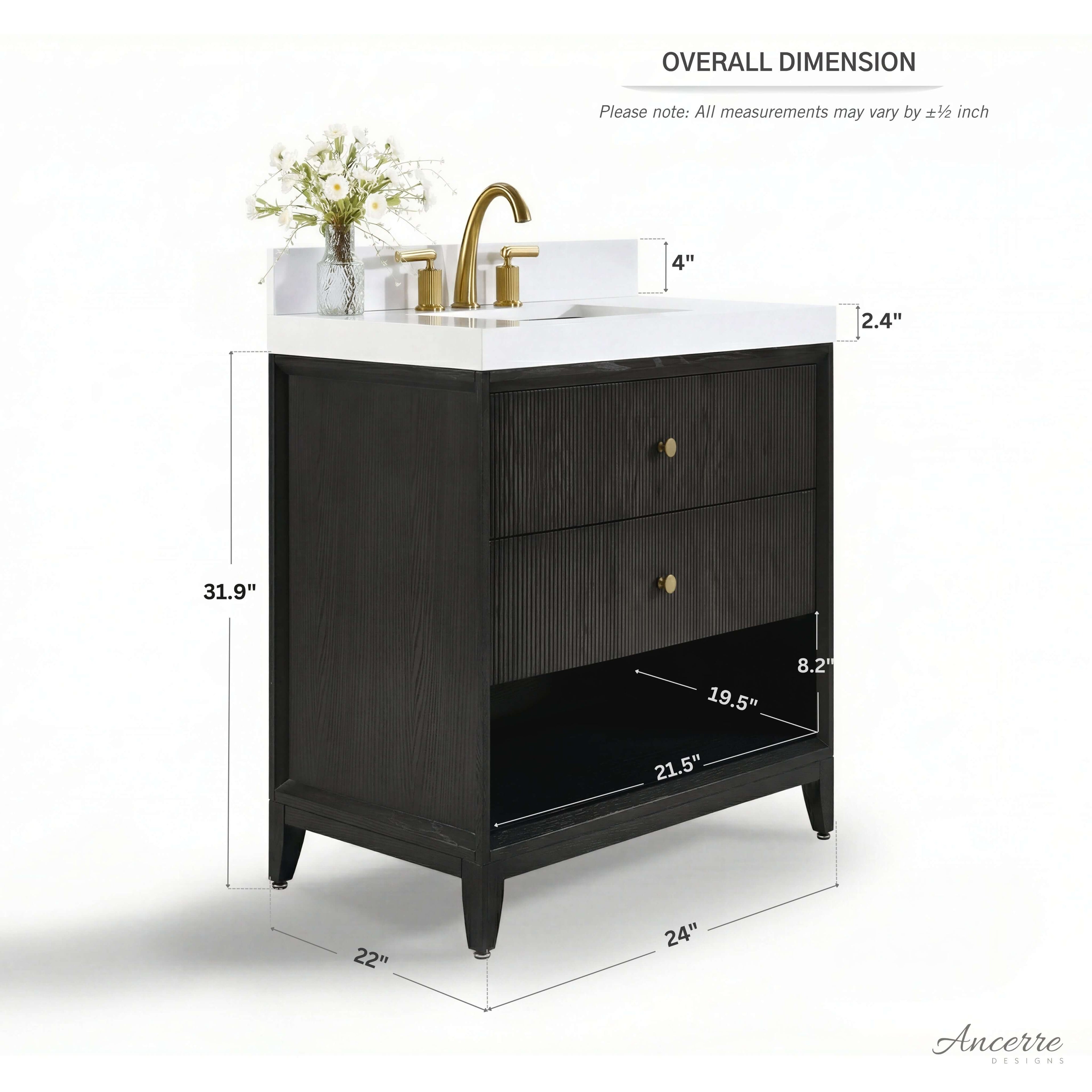 Momo 24" Bath Vanity Set