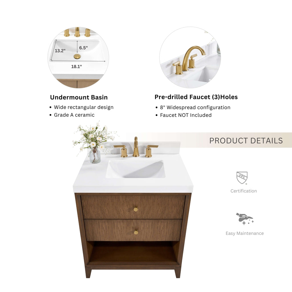 Momo 30" Bath Vanity Set