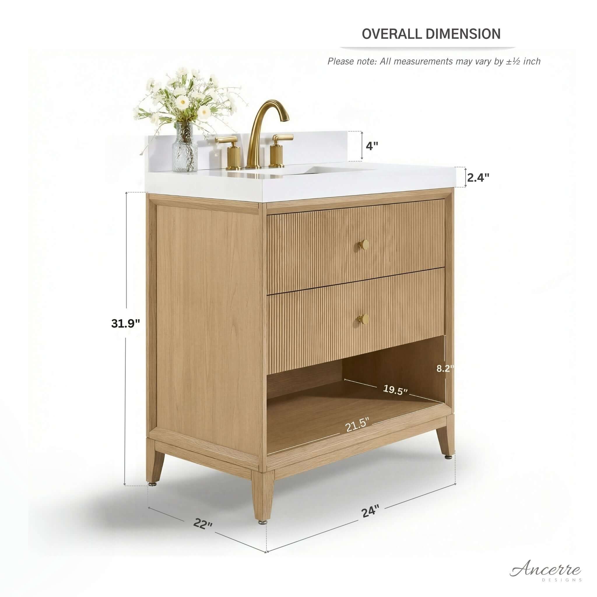 Momo 30" Bath Vanity Set