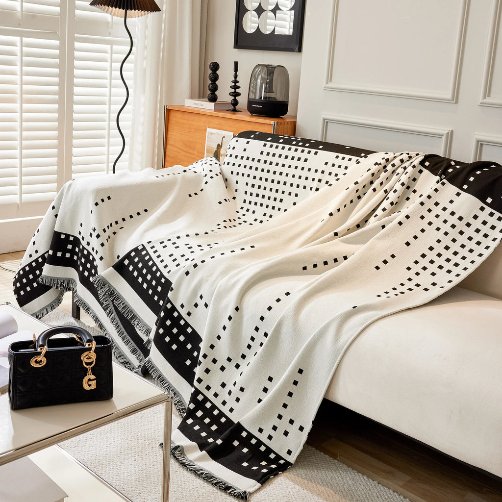 Reversible Chenille Sofa Covers for Pets, Large Throw Blanket for Couch, Blanket on The Sofa