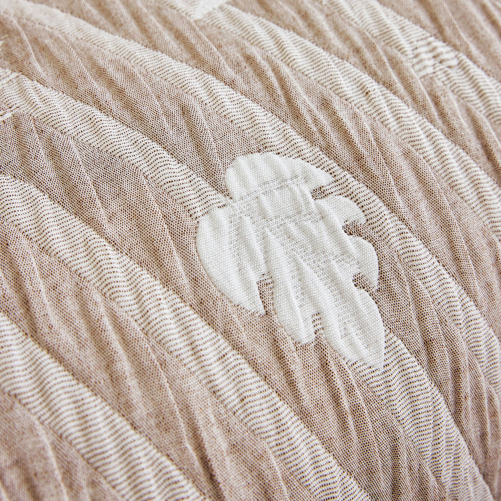 Soft Breathable Sofa Cover Blanket,Botanical Embossed Furniture Protector Throw Cover