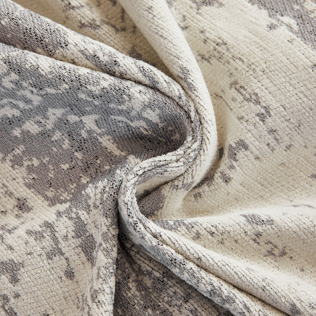 Soft Chenille Sofa Cover, Textured Abstract Couch Protector Cover with Vintage Pattern